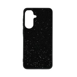 Capa de Silicone Dura de Designer com Cristais de Diamante para Samsung Galaxy A57 Azul